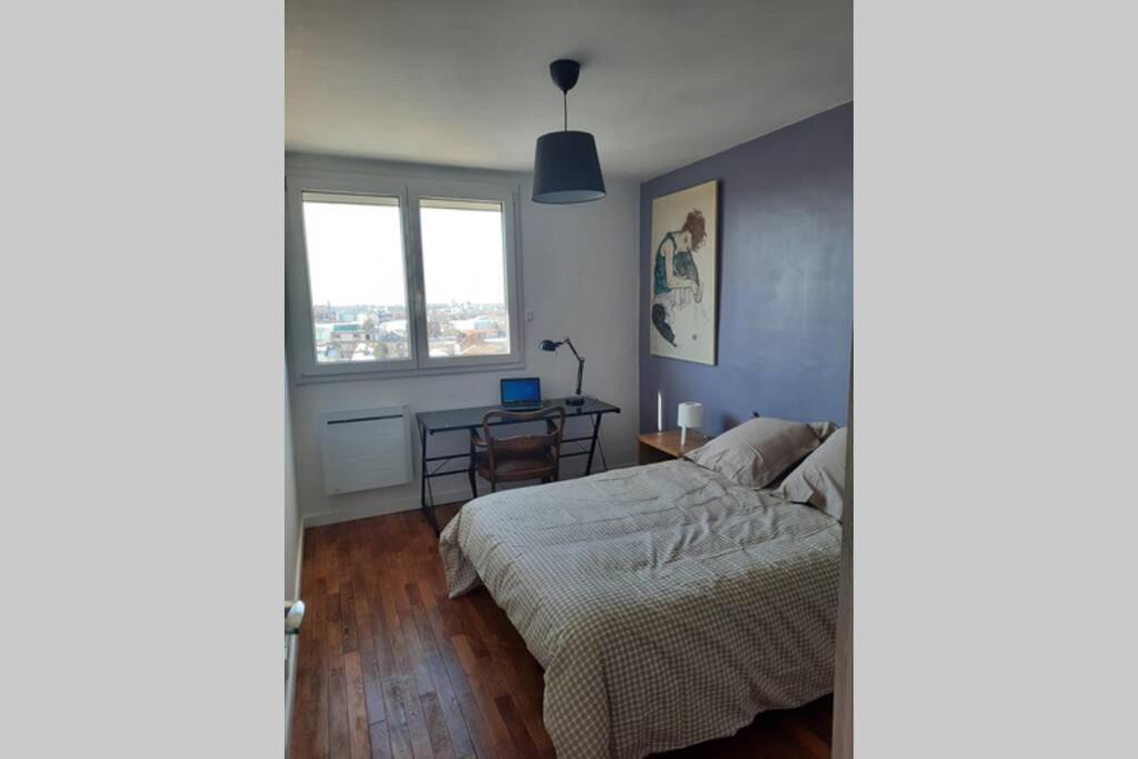 Appartement 70M² 3 Chambres Avec 3 Lits 2 Places Труа Экстерьер фото